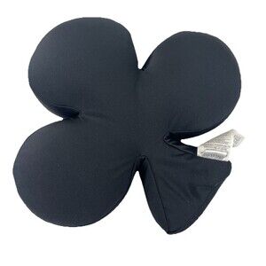Moshi Black Spade Card Plush Microbead Squishy Nylon Throw Pillow 13" Soft Toy